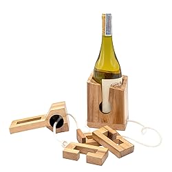 BSIRI Gifts Wine Bottle Puzzles Drinking Games for