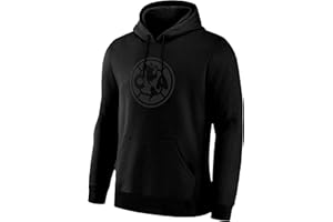Icon Sports Soccer Blackout Hoodie – Officially Licensed Unisex Adult Long Sleeve Hooded Sweatshirt