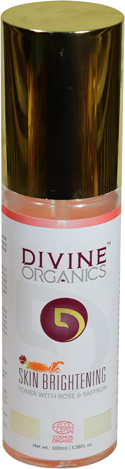 Skin Brightening Rose & Saffron Toner 100ml