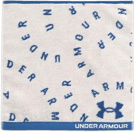 Amazon Co Jp Under Armour 今治タオル ハンカチ Box入り プチギフト プレゼント 粗品 景品 ノベルティ Ciecle ブルー 単品 ホーム キッチン