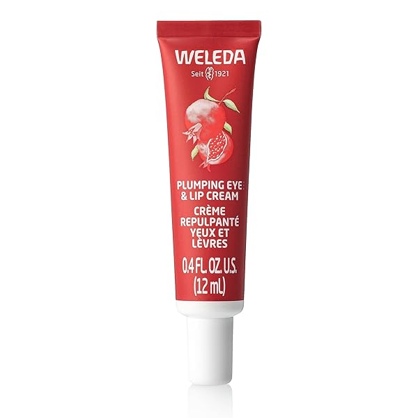 WELEDA PLUMPING EYE & LIP CREAM WITH PEPTIDES FROM MACA ROOT AND POMEGRANATE