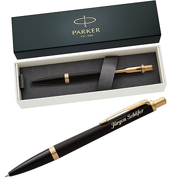 PARKER Kugelschreiber URBAN Muted Black G.C. 1931576 mit persönlicher Laser-Gravur