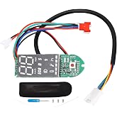 Electric Scooter Dashboard Circuit Board Replacement for 8.5-10in Scooters | Bluetooth Digital Display Dashboard Parts, Waterproof PCB, Real-Time Speed &amp; Battery Display, Includes Screwdriver &amp; Screws