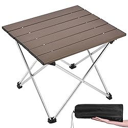 Grope Portable Camping Table with Aluminum Table