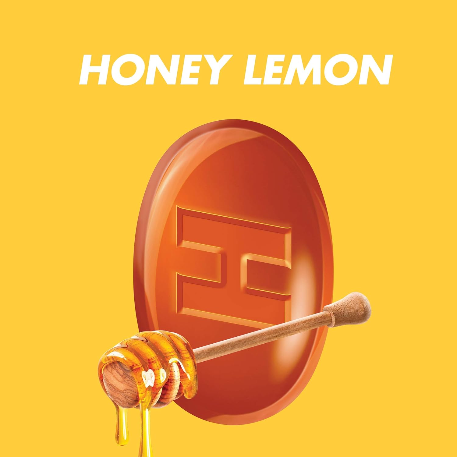 HALLS Sugar Free Honey Lemon Flavor Cough Drops, 1 Bag (180 Total Drops) : Grocery & Gourmet Food
