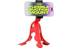 Tenikle® PRO - Flexible Tentacle Tripod for Mobile Phone and Action Camera GoPro, Insta360, DJI Osmo, As Seen on Shark Tank, Bendable Suction Cup Camera Mount & Holder, iPhone & Android Compatible