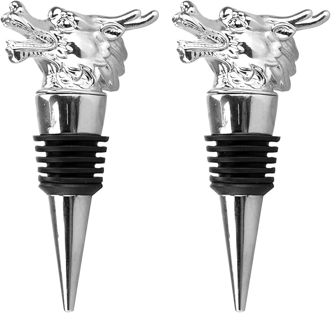 Amazon Com Wine Stoppers Funny For Halloween 2 Pack Decorative
