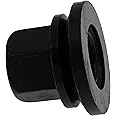 Dorman 611-296 Wheel Nut 9/16-18 Flanged Flat Face - 15/16 Hex, 1-1/8 Length Compatible with Select Dodge / Ram Models, 10 Pack