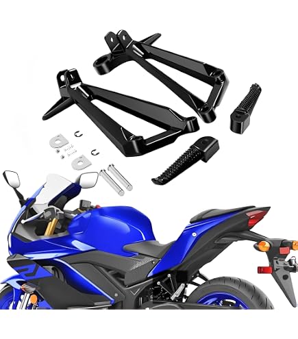 Repose-Pieds Avant Moto Pour Yamaha YZF R1 1998-2014 & R6 1999-2017 - Pair