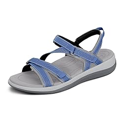Orthofeet Women's Orthopedic Blue Water-Friendly