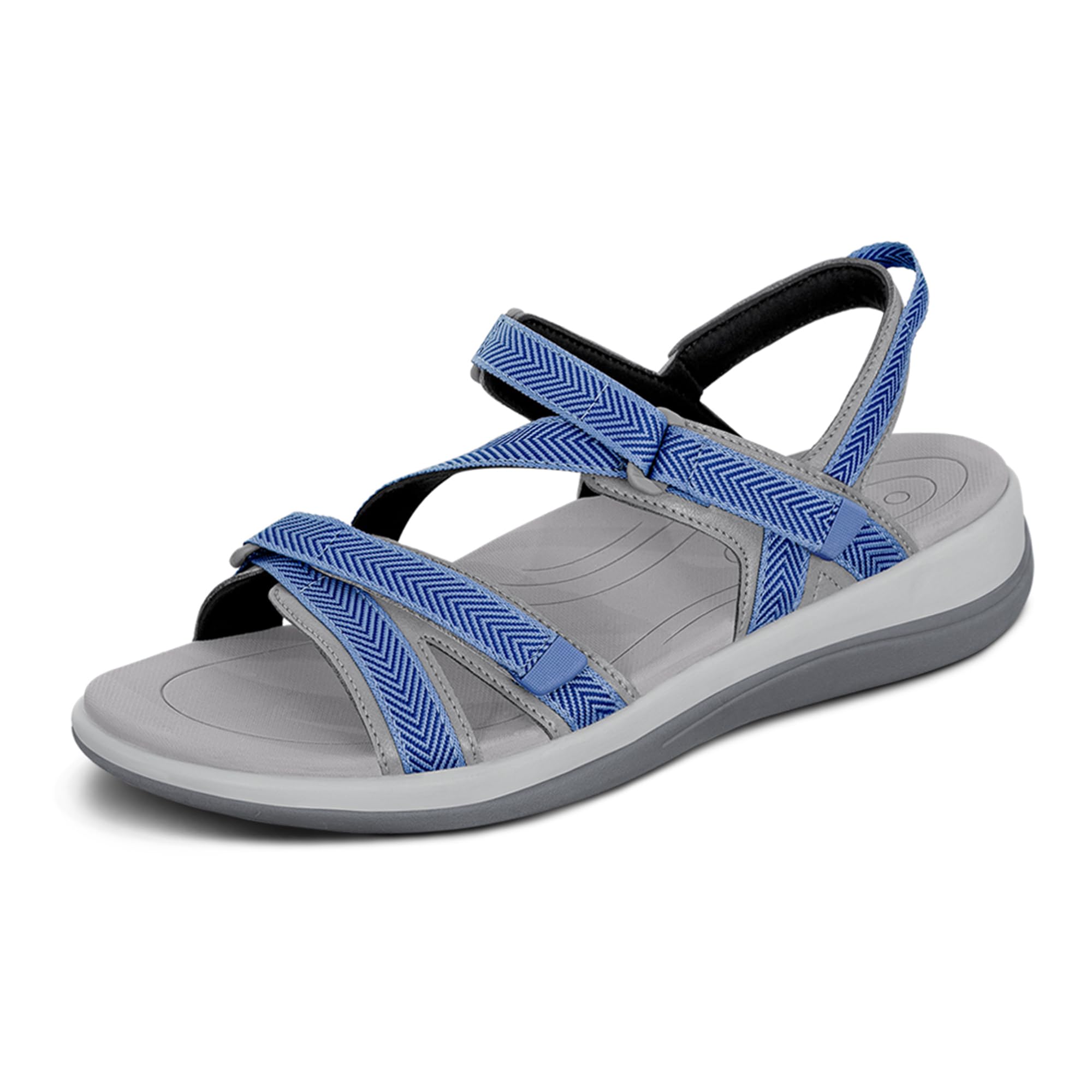 Orthofeet Women's Orthopedic Blue Water-Friendly