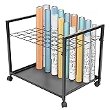 Gelacie Blueprint Storage Rack 48 Slots Portable