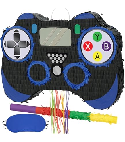 Kids Birthday Party Pin The Button Game Controller - Video Game Party ...