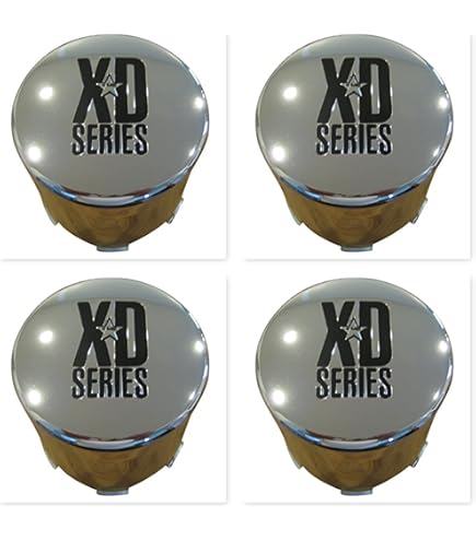 Amazon.com: XD SERIES KMC 766 Chrome Wheel Rim Push Thru Center