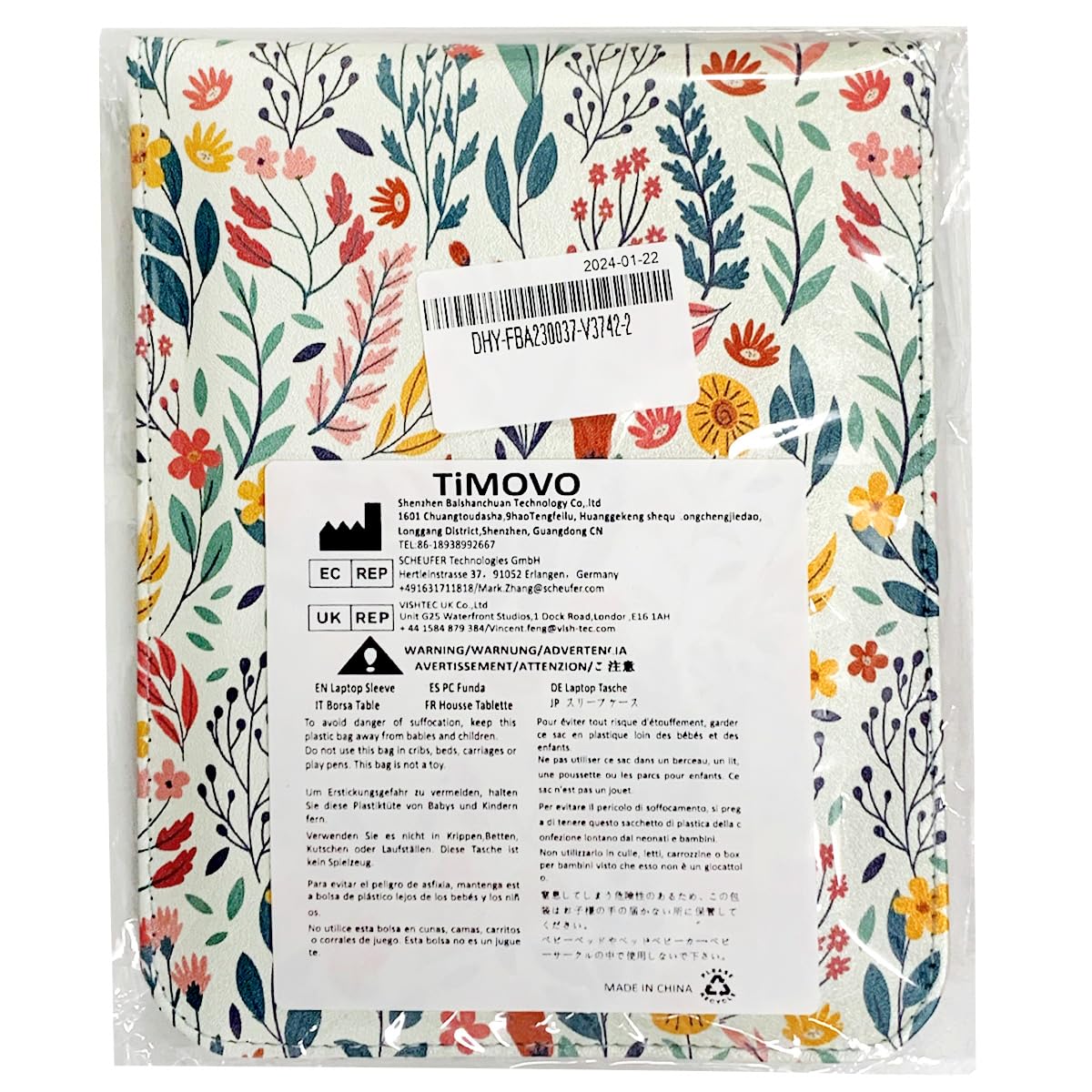 TiMOVO 6 Inch Tablet Sleeve for All-New 6