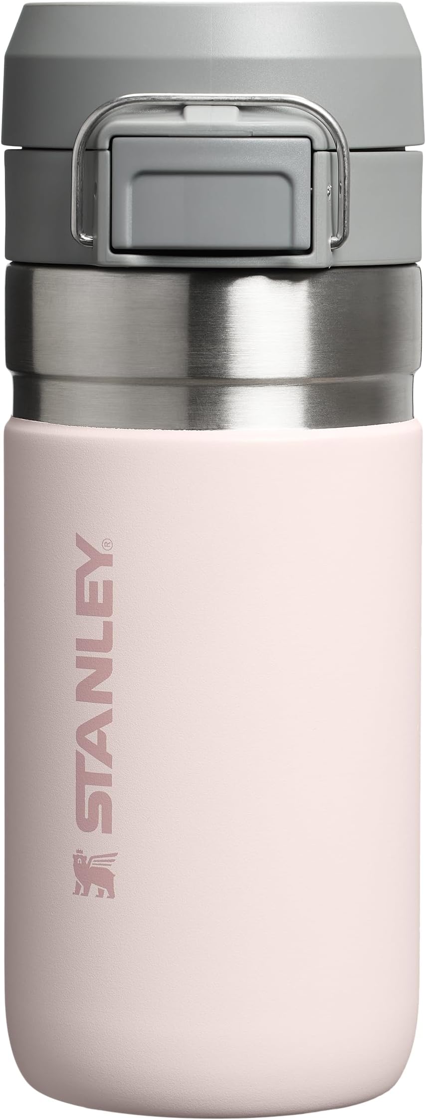 Stanley Quick Flip 0.47L Stainless Steel Water Bottle Rose Quartz