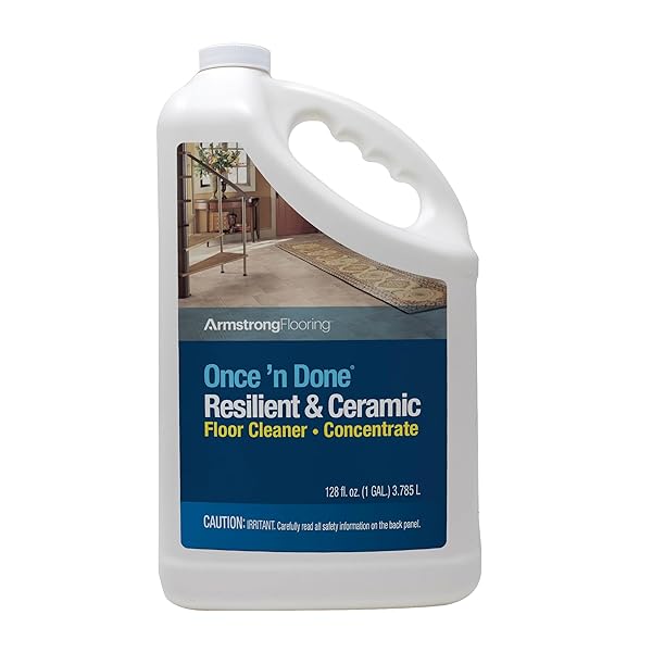 ARMSTRONG ONCE AND DONE RESILIENT & CERAMIC FLOOR...