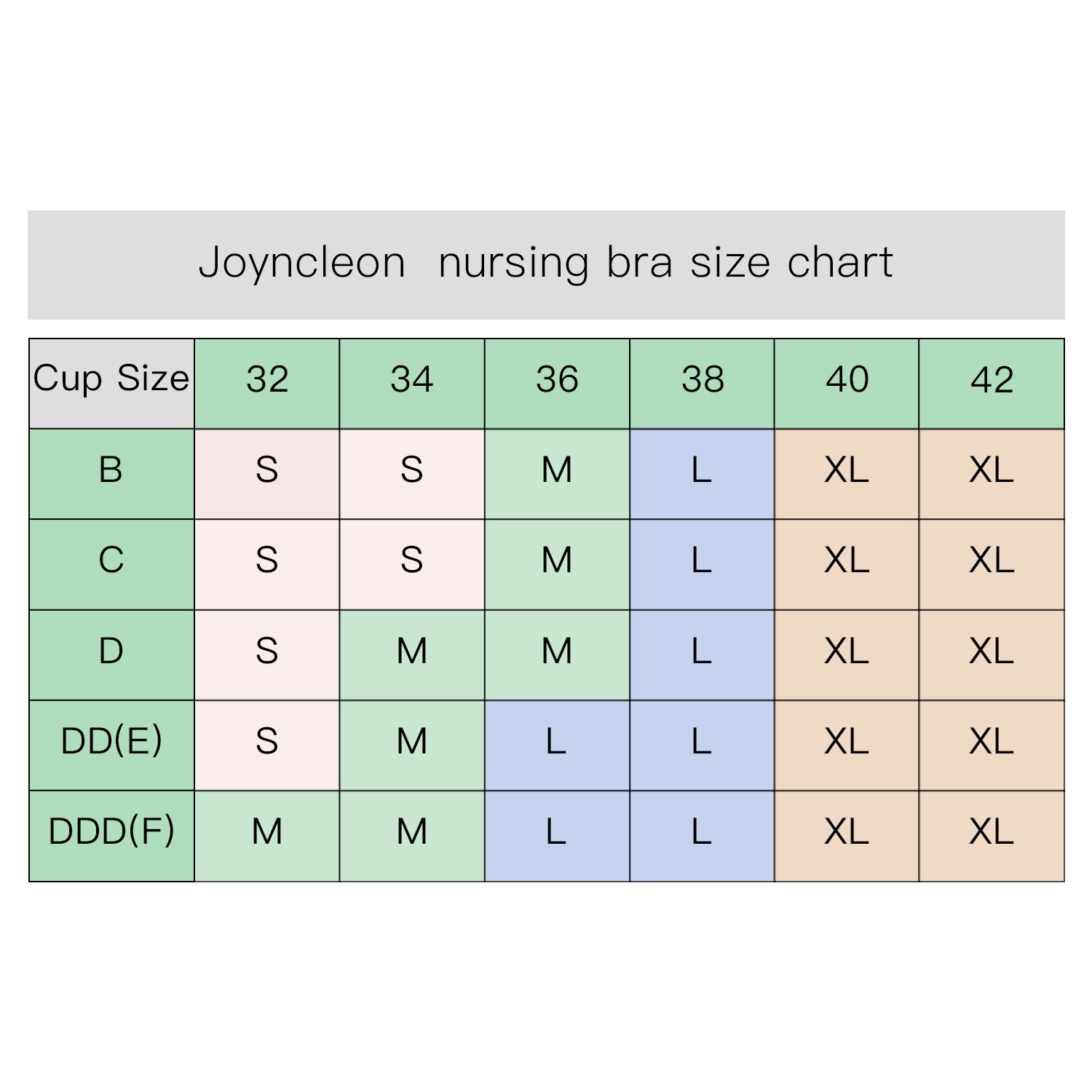 JOYNCLEON Seamless Maternity Nursing Bra for Women Breastfeeding Wireless Sleep Bra Full Cup with Extra Bra Extender (M, Beige)