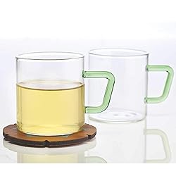Borosil Vision Tea N Coffee Glass Mug Set of 6