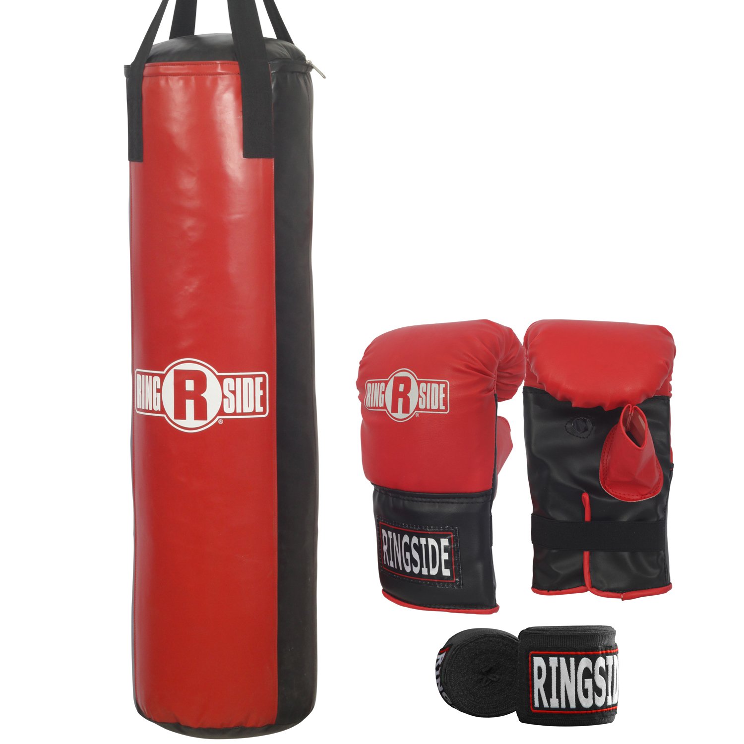 ringside 50 lb adult boxing heavy punching bag kit