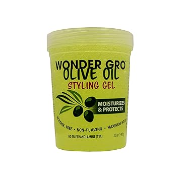 Amazon Com Olive Oil Hair Styling Gel 32 Fl Oz Non Flaking