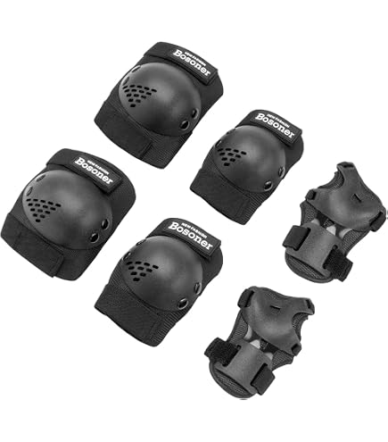 FLCPJGV Genouillères En Silicone – Paire, épaisseur 1 Cm, Anti-choc, Pour Skate, Ski, Roller, Patinage – Protection Sportive Polyvalente