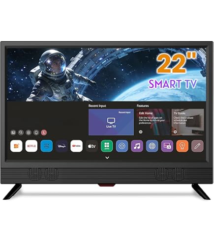 Amazon.com: Televisor LED de 19 Pulgadas de Pantalla Ancha con