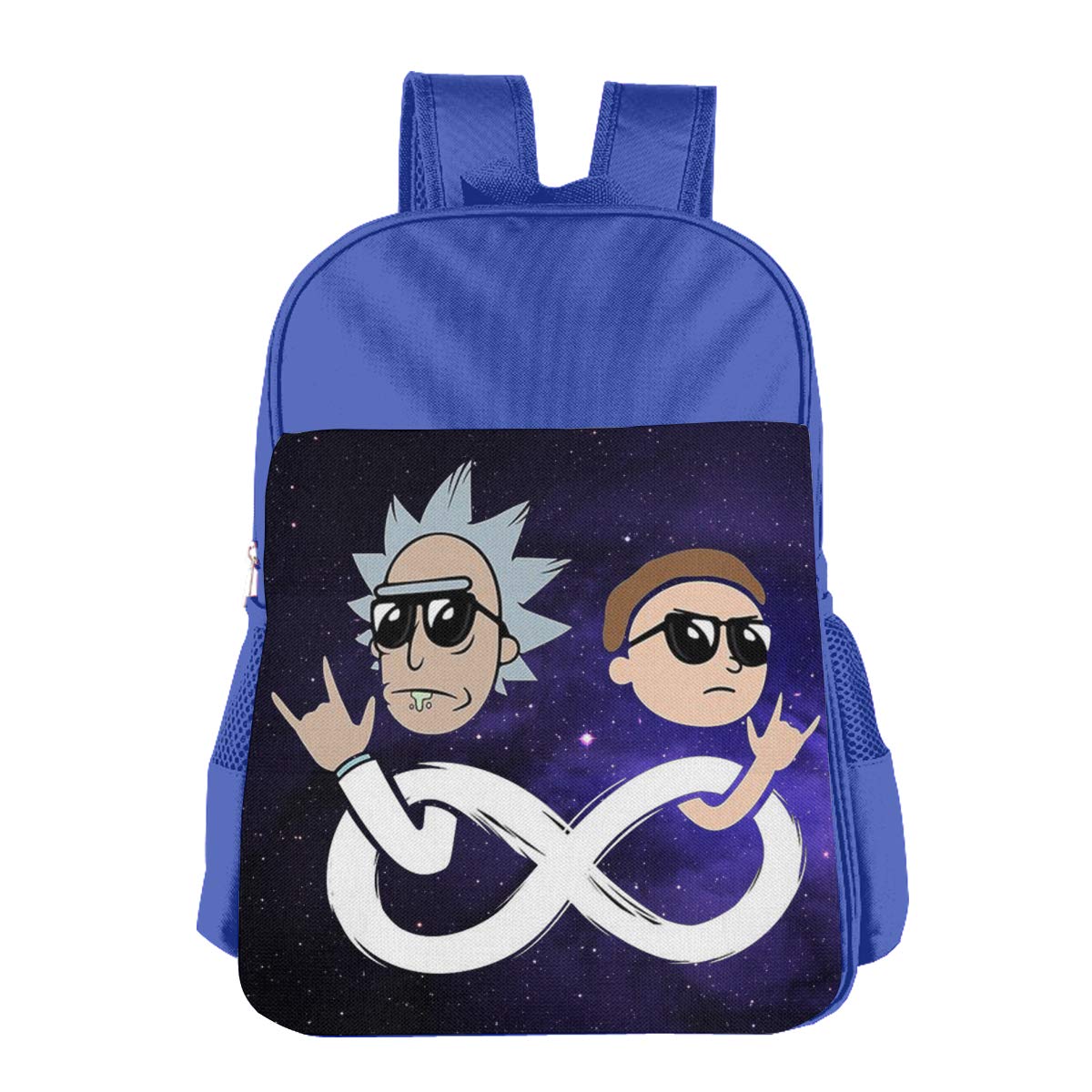 Infi-nity Ri-ck M-o-rty Kids School Backpack Cute Children Schoolbag PreSchool Bag for Toddler Boy G