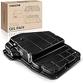 A-Premium Transmission Oil Pan with Drain Plug Compatible with Dodge Ram 1500/2500/3500 Dakota Durango Jeep Commander Grand C