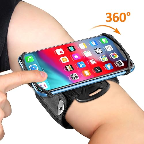 Matone Phone Armband, 360° Rotatable Running Phone Holder