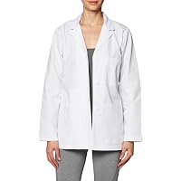 Cherokee Infinity 40" Women's Medical Lab Coat, White, Cotton Blend