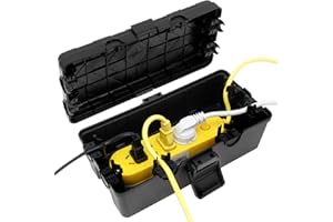 Outdoor Electrical Box (10.16 x 5 x 3.74Iinch),Weatherproof Connection Box w/6 Cable Entry, IP54 Waterproof Outlet Covers Med