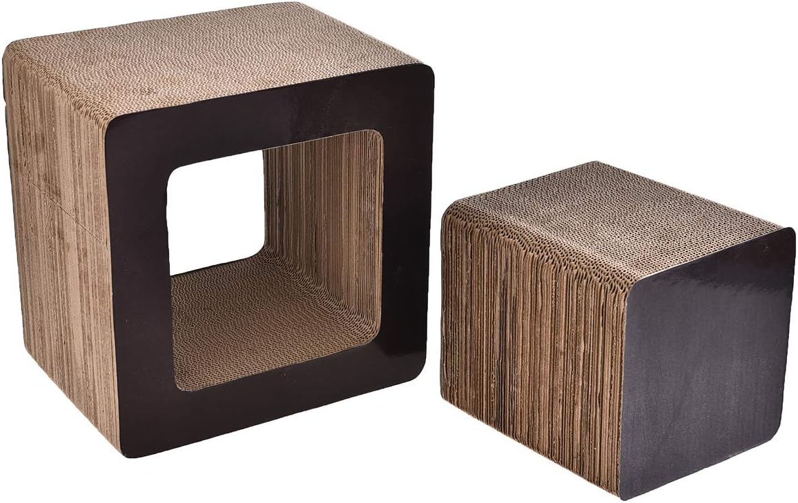 square cat scratcher