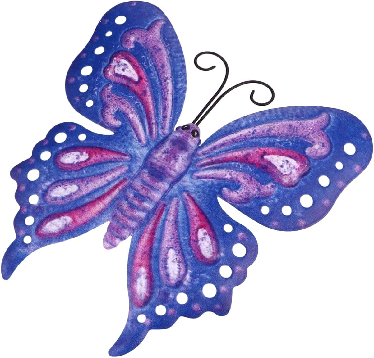 Cabilock Mariposa de Metal Arte de La Pared Decoración de La Pared