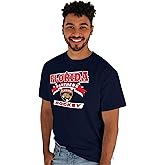 Blue 84 NHL Unisex-Adult NHL Officially Licensed T-Shirt Retro 90's Hockey Team Color