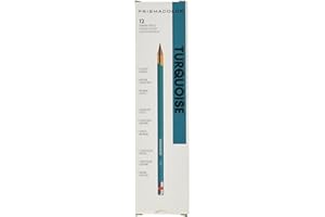 PRISMACOLOR TURQUOISE Pencil, Drawing Pencils № 375, 12 Pack, 4B (2268)