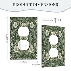 Xuejiaku Decorative Outlet Covers William Morris
