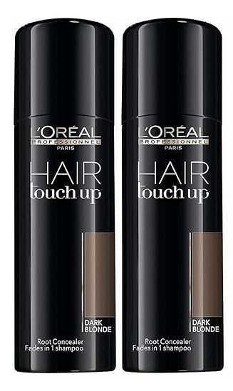 2er hair touch up ansatz spray dark blonde loreal professionnel haar concealer 75 ml