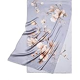 100% Mulberry Silk Scarf for Women - Large Shawl, Head Wrap, Neck & Hair Accessory - Gift Packed