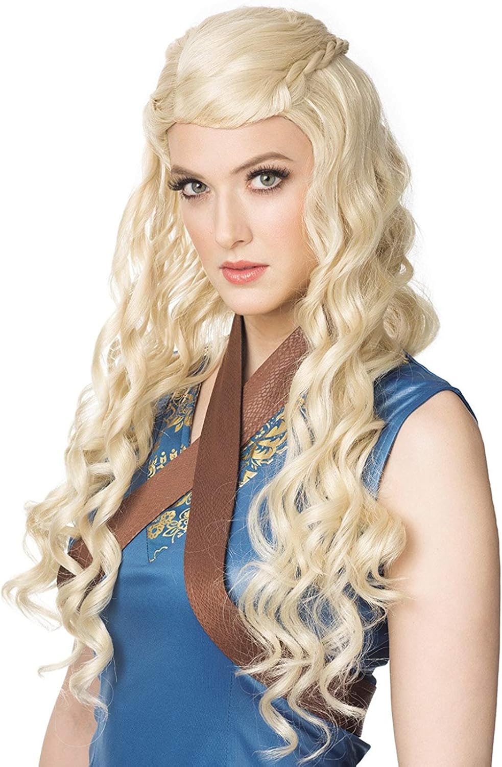 Amazon Com Costume Culture Women S Medieval Princess Wig Blonde