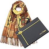 Van Gogh Scarves Art Scarf for Women Best Gift Reversible Soft Shawl Wrap Pashmina in Gift Box