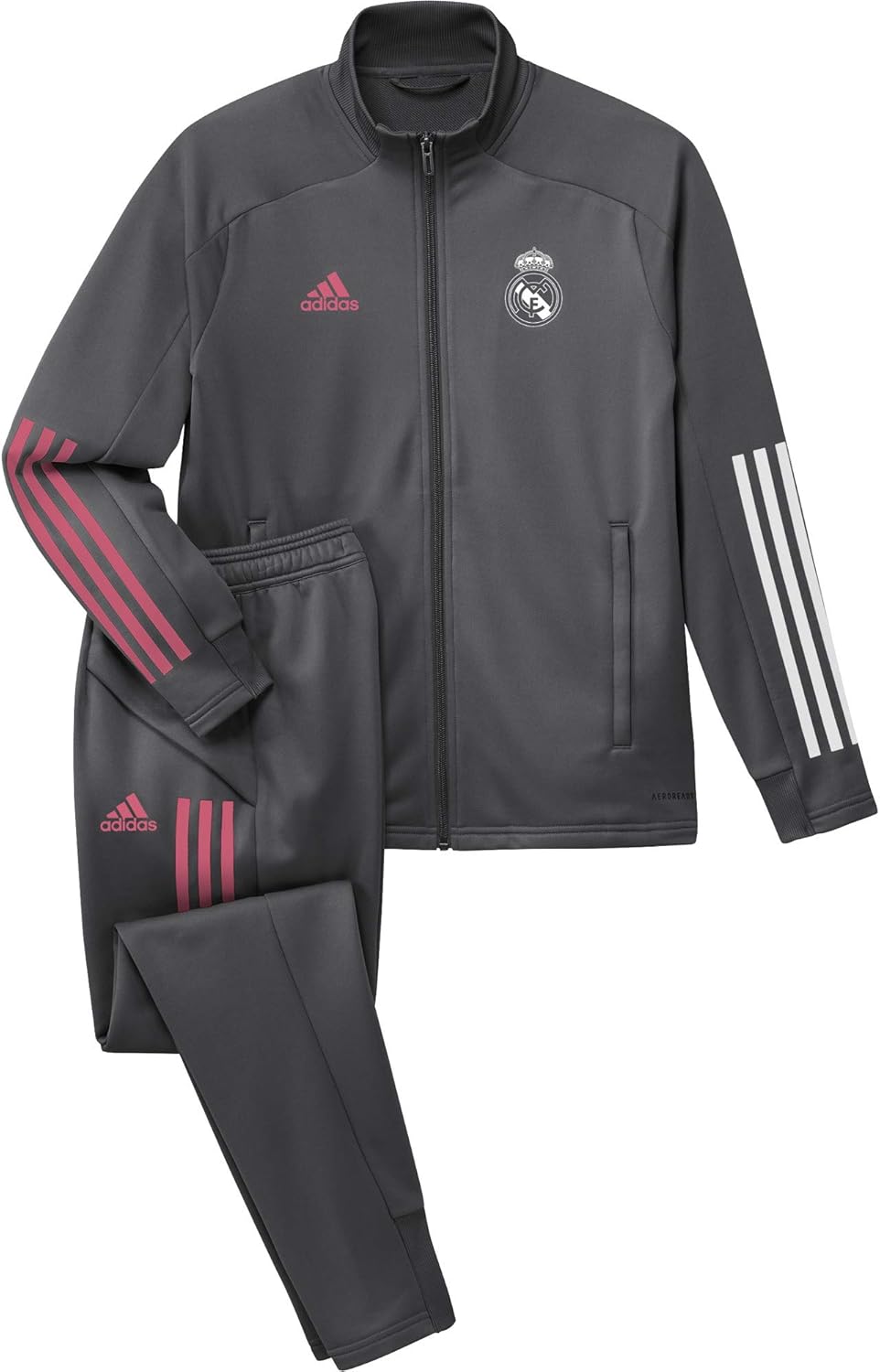 kids grey adidas tracksuit