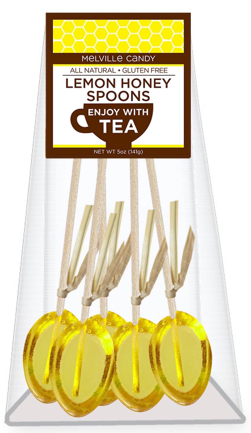 Melville All Natural Tea Honey Spoons Gusset Bag 2oz