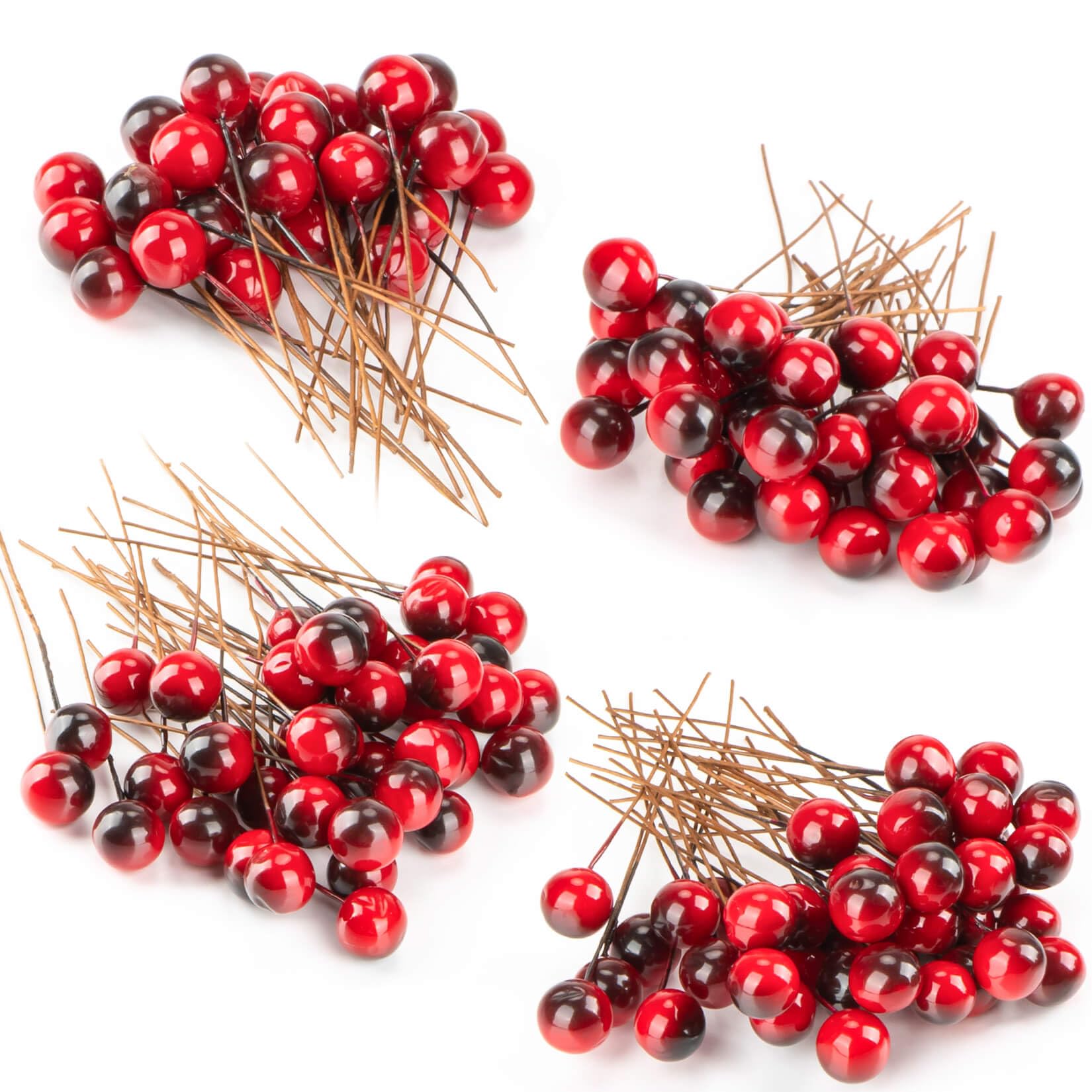 Photo 1 of *Missing Parts*
MAQIHAN Artificial Holly Berries - 150 Pcs Christmas Holly Berries Stems for Crafts Faux Holly Berries Artificial Red Holly Berry Stems for Christmas Wreath Christmas Tree Table Kitchen Wall Decor