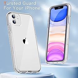 COOLQO Compatible with iPhone 11 Case, and [2 x