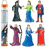 Safari Ltd. Days of Old TOOB - Figurine of Wizard, Witch, Queen, King, Princess, and Prince - Medieval Toy Set for Boys, Girls, and Kids Ages 3+