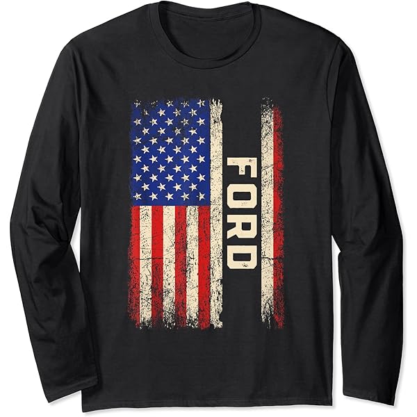 Amazon.com: Ford Last Name Shirt Ford Name American Flag T