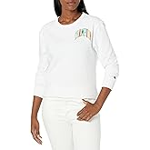 Champion Women's Boyfriend Long Sleeve Tee, Oversized Long Sleeve T-Shirt for Women, Women's Cotton Long Sleeve Tee