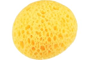 uxcell Knockdown Texture Sponge 4.3" Faux Sponge Painting Supplies Drywall Patch Wall Ceiling Texturing Yellow 2Pcs