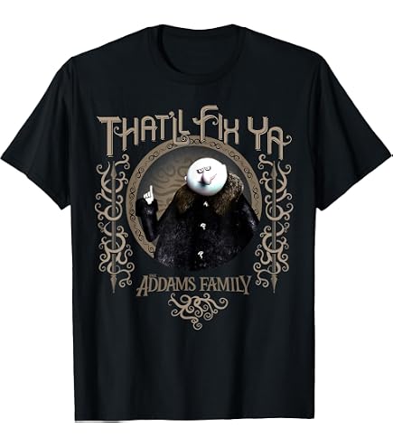 Amazon.com: The Addams Family Uncle Fester School T-Shirt